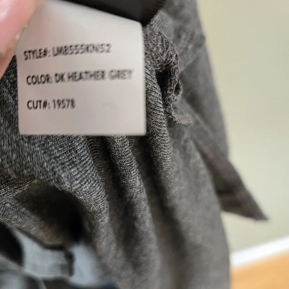 Liverpool Los Angeles Top sz Medium Gray - Picture 7 of 11